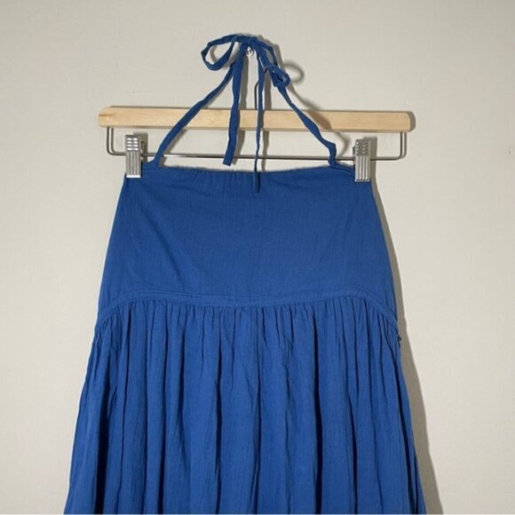 House of Harlow 1960 Penelope Navy Halterneck Maxi Dress size XS - Picture 4 of 9